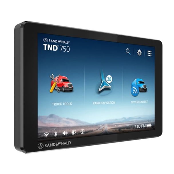 Rand McNally TND750 Truck GPS With Lifetime Map Updates