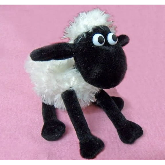Retired Wallace and Gromit Shaun The Sheep 8" Plush Doll New with Tags