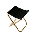 thumbnail image 3 of FELTECHELECTR 1Pcs Golden Metal Stool Foldable for Outdoor Activities and Travel, 3 of 6
