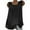 Black, variant on VEKDONE Linen Sleeveless Tank Tops for Women Plus Size Pleated Crewneck Tanks Solid Color Loose Fit Vintage Tees Casual Lightweight Vests Black 4X-Large