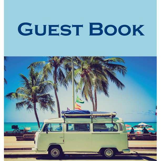 Guest Book (Hardcover) Guest book, air bnb book, visitors book