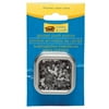 Glazier Push Points, 150pk, Metal Box, Silver