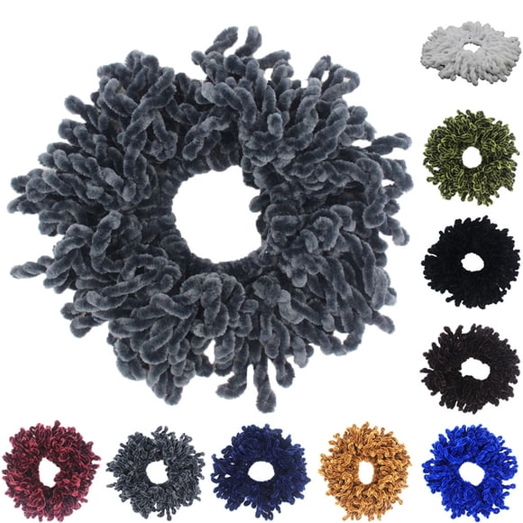 Half Price,Flexible Rubber Hijab Volumizing Scrunchie Large Hair Bow,PENDANE,Black