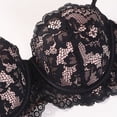 thumbnail image 6 of Jamsmile Women Push Up Bras Embroidery Lace Lift Thick Cup Supportive Full Coverage Seamless Bras Comfort Everyday Bras, 6 of 9