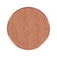 thumbnail image 3 of Bowery Hill Traditional Wood Brown Round Pedestal Dining Table, 3 of 4