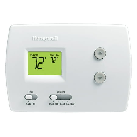 Honeywell Digital Heat/Cool Pump Thermostat (Best Thermostat For Heat Pump With Auxiliary Heat)