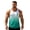 Green, variant on Beach Tank Tops for Men Summer Casual Crewneck Sleeveless Shirt Hawaii Tropical Vacation Tops