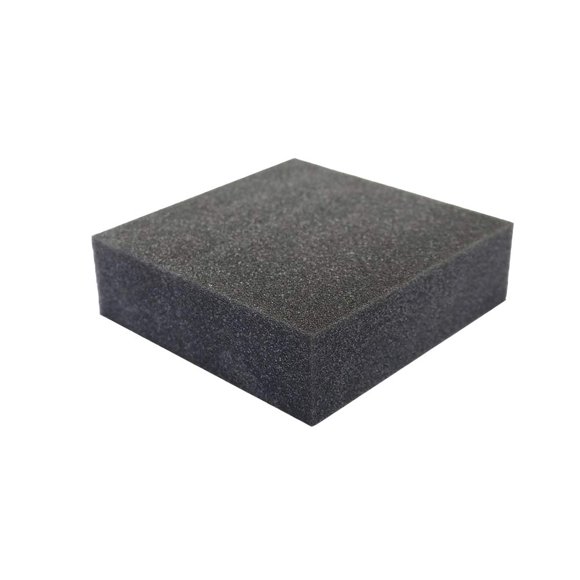 FoamRush 5" x 26" x 26" Charcoal High Density Upholstery Foam Cushion (Upholstery Sheet, Foam Padding, Seat Replacement, Chair Cushion Replacement, Square Foam, Wheelchair Seat Cushion) Made in USA