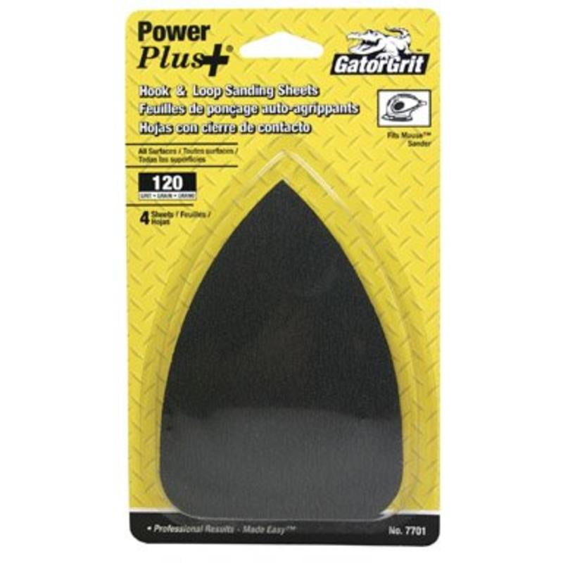 4Pieces 120 Grit Mouse Sander Sheets Refill Ali Industries Paint