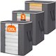 thumbnail image 1 of Bolsas de almacenamiento Lifewit, 120 L, extra grandes, para edredón King, paquete de 3, 1 of 7