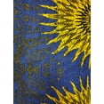 thumbnail image 5 of Royal Blue and Golden Yellow African Print Head wrap, 5 of 5