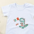 thumbnail image 6 of NIEWTR Infant 3-6 Months Sleep & Play One-Piece Bodysuit Baby Romper Cartoon Baby Bodysuit Cute Short Sleeved Baby Romper A18-Light Blue, 6 of 6