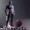 thumbnail image 3 of Figura de acción modelo Marvel Series Pa Revamp Iron Man Spider-man Hand Deadpool Toy Avengers 4 Capitán América Venom Black Panther, 3 of 5