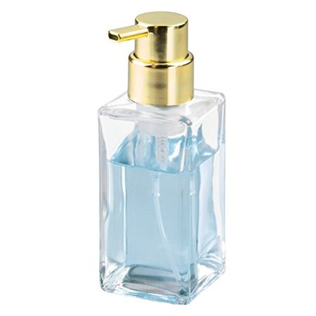 soap clear modern dispenser glass gold vanities mdesign foaming brass pump bathroom kitchen dialog displays option button additional opens zoom