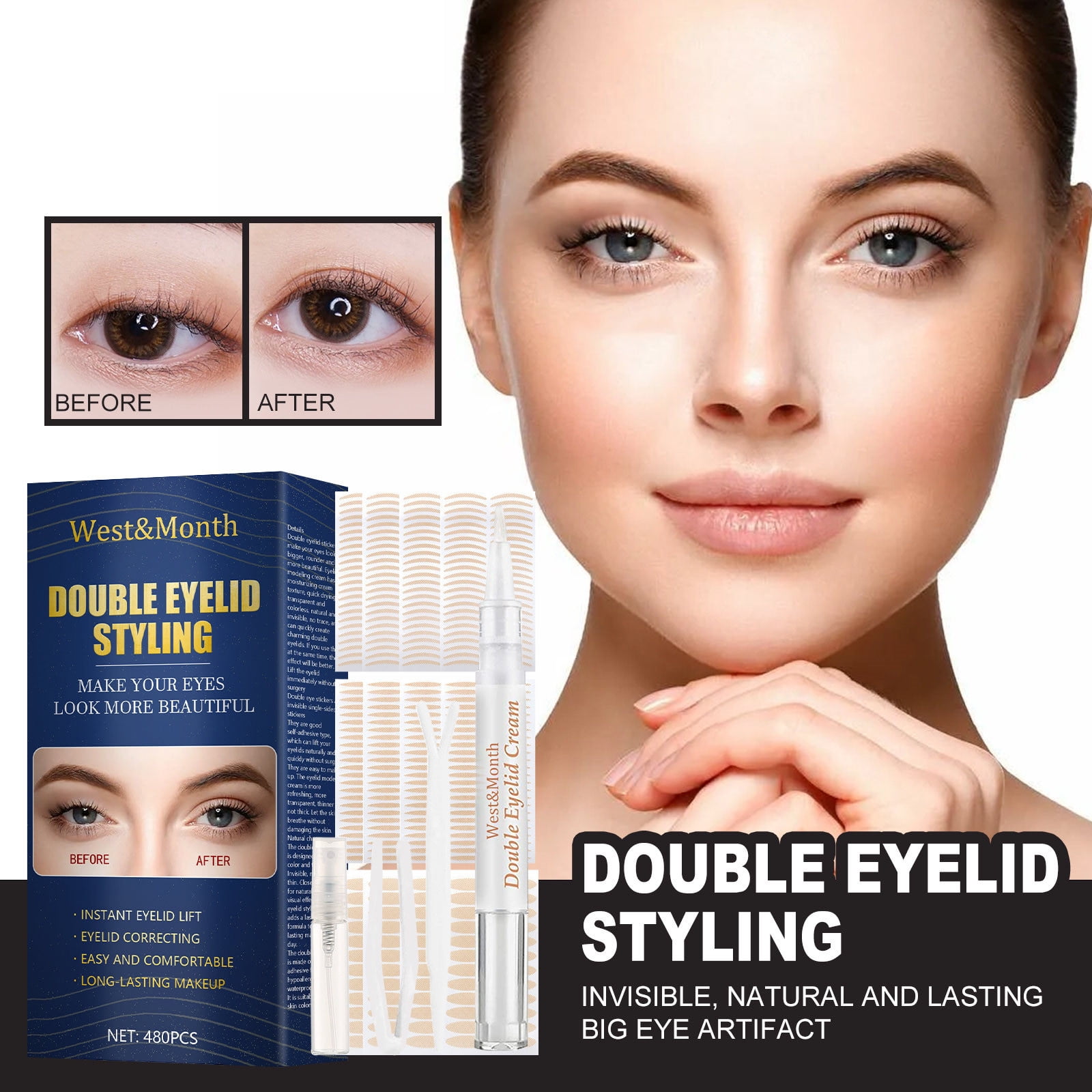 Eyelid Tape Before Or After Makeup Saubhaya Makeup