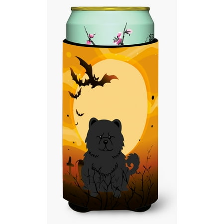 

Carolines Treasures BB4409TBC Halloween Chow Chow Black Tall Boy Beverage Insulator Hugger Tall Boy multicolor