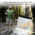 thumbnail image 4 of Methold Estuche de mapa impermeable de PVC para pasaporte, papelería, soporte de almacenamiento, portátil, para acampar al aire libre, pesca, Type2, 4 of 6
