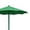 Blue, variant on Weloille Botanical Floral Sun Umbrella 1-Piece, UV Protection Umbrella with Floral Pattern, Lightweight & Portable Design, for Beach, Park & Outdoor Activities