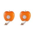 thumbnail image 4 of pitrice Wide Applications Storage Box With Window And Non Drilling Installation orange 2Set, 4 of 6