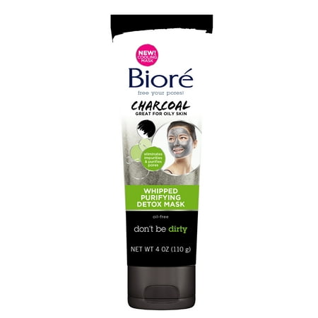 Biore Whipped Purifying Detox Mask 4oz