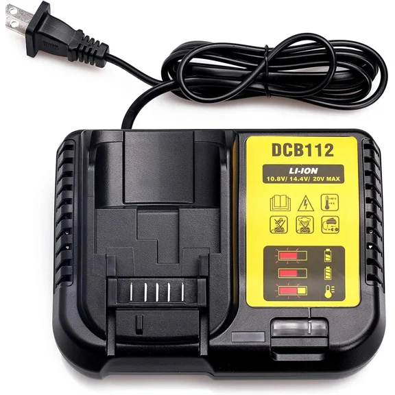 for Dewalt DCB112 12V-20V Li-Ion Battery Charger DCB101 DCB105 DCB107 DCB115