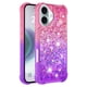 thumbnail image 2 of Funda para iPhone 16 Plus Transparente con Brillos Carcasa Protectora Antigolpes con Glitter Brillante, 2 of 5