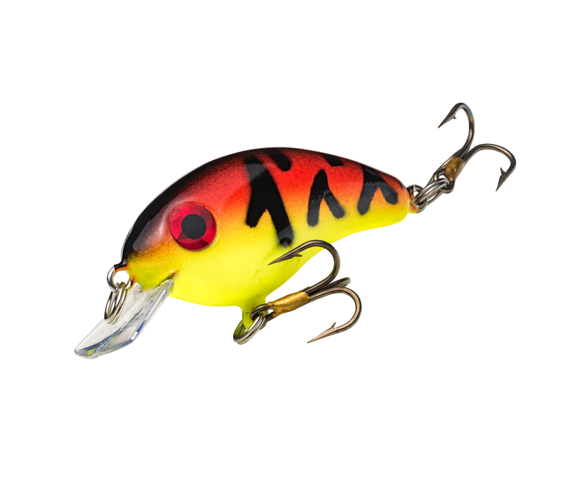 Strike King Bitsy Pond Minnow Crankbait Green Tomato Hard Bait Lure
