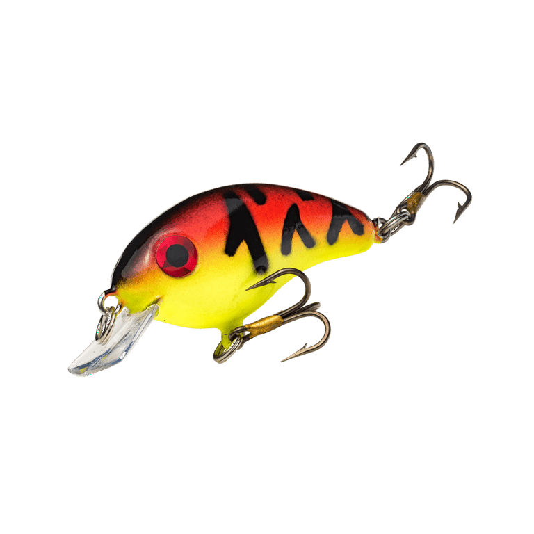 Strike King Bitsy Pond Minnow Crankbait Green Tomato Fishing Lure for Bass  Trout Panfish - Walmart.com