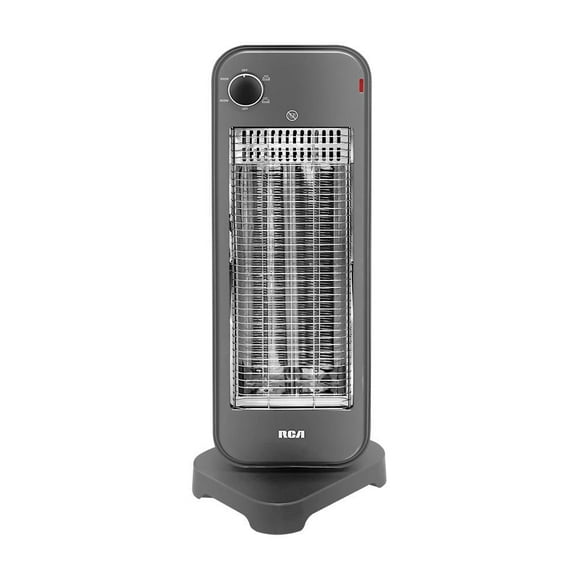 Calefactor RCA de Torre de Fibra de Carbono Gris