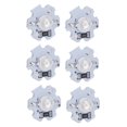 thumbnail image 2 of 25 chips LED de 5 V, 200 LM, 1 W, de alta potencia, para lámparas de bricolaje, luz verde, 520-525 NM, 2 of 14