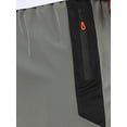 thumbnail image 5 of Hatoys Men's Performance Workout Shorts 10" Inseam Athletic Short Pants with Zipper Pockets, Color Block Quick Dry Training Short for Basketball & Fitness, 5 of 9