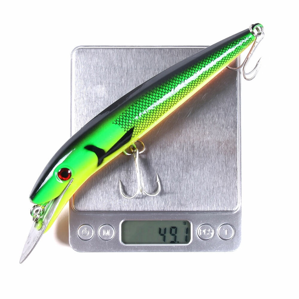 5pcs/set 20cm/45g Trolling Bait Minnow Fishing Lure Bass Swimbait Tackle Wobbler