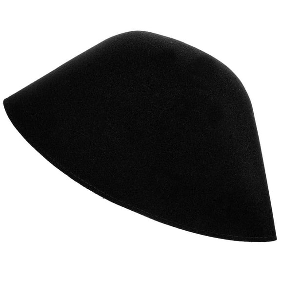 LULULION Comfortable Felt Sauna Hat Black Breathable Design for Men Women 1Set