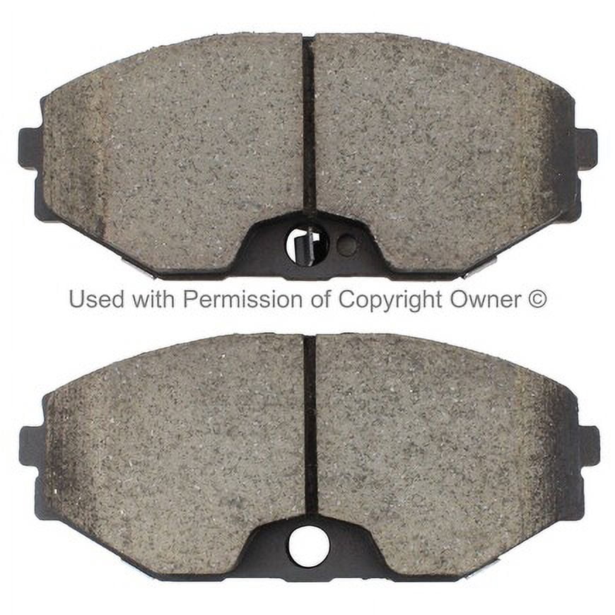 Mpa Electrical 1001-0587C Quality Built Premium Ceramic Brake Pads