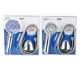 thumbnail image 2 of bedienty Universal Bathroom Set Hand -held Rainfall Pressurized Hand -held Stainless Hose and Base 2, 2 of 6