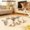 3pcs Mixed Color, variant on 3/5pcs Pet Cat Toy Simulation Plush Mouse Artificial Plush (Synthetic Fiber) Mouse Two-Color Plastic Cat Toy Long-Haired Mouse - Indoor Cat Interactive Play and Exercise Cat Toy