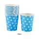 thumbnail image 2 of Billuyoard 10 Uds taza fiesta bebé cena decoración del hogar mantel tazas cumpleaños comida Cupcake hornear banquete recipiente ceremonia Cocina y Comedor Azul, 2 of 6