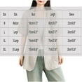thumbnail image 4 of APEXFWDT Women's Cotton Linen Short Sleeve Cardigan Coat V Neck Button Blazer Jacket for Spring and Summer,XL,Gray, 4 of 4