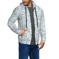 thumbnail image 2 of Vsdgher Fitness Guru Mens Hoodies Zip Hoodie, Hoodies for Men, Zip-up Hooded Sweatshirt-XX-Large, 2 of 5