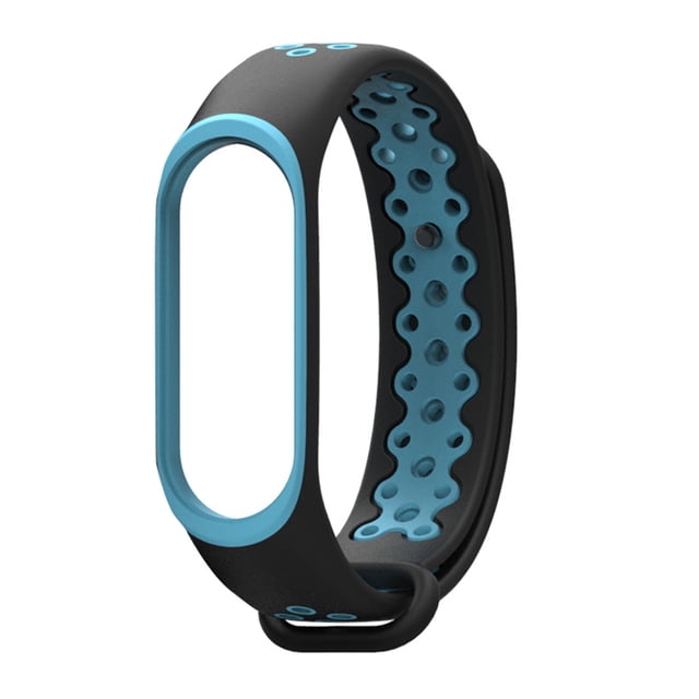 Reemplazo para Xiaomi Mi Band 3/4 Pulsera de silicona Colores dobles / Correa de muñeca de reloj deportivo sólido Advancent EL0222-03
