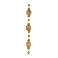 thumbnail image 2 of Brown Lampwork Glass Stripe Round Beads by Bead Landing 3pc, 2 of 2