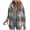 Z1-Grey, variant on felwors Winter Women's Boho Vintage Aztec Sherpa-Lined Fleece Coat - Hooded Button-Down Long Cardigan Purple, XS