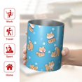 thumbnail image 5 of 12oz Coffee Tumblers Cute Shiba Inu Stainless Steel Vacuum Insulated Travel Tumbler Coffee Cups Mug with Lid and Straw with Cleaning Brush for Cold & Hot Drinks, 5 of 5