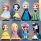thumbnail image 2 of Figuras de acción de Disney para niñas, juguetes de la princesa Ariel, Rapunzel, Cenicienta, sirena, Anna, Elsa, Bella, Sofía, Blancanieves, Mulan, 10-16cm qiuyongming unisex, 2 of 2