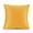 Orange, variant on Nestl Plush 2 Pack Solid Decorative Microfiber Square Throw Pillow Cover with Throw Pillow Insert for Couch, Orange, 22" x 22"
