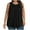 Black, variant on Wyobmus Women Plus Size Tank Tops Crew Neck Pleated Shirt Loose Fit Summer Sleeveless Flowy Tops Fashion Clothes L-5XL Gray