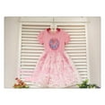 thumbnail image 3 of Girls Frozen Inspired Elsa Dress Pink Size 4, 3 of 3