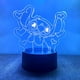 thumbnail image 3 of Disney STITCH & LILO 3D Led Night Light figura de dibujos animados Stitch niños, decoración de la habitación de la cama, lámpara de Anime 3d, regalo de cumpleaños y Navidad para niños, 3 of 5
