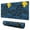 Halloween Moonlit Scene, variant on Long Mouse Pads for Desk,Halloween Orange Background Icons Desk Mats on Top Of Desks, Desk Mouse Pad Extra Large with 3mm Non-Slip Base and Stitched Edge for Gaming,Office,Work,Home 31.5x11.8in