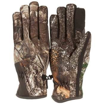 Huntworth Men's ner Midweight Hunting Gloves - RealTree Edge®, Size L/XL